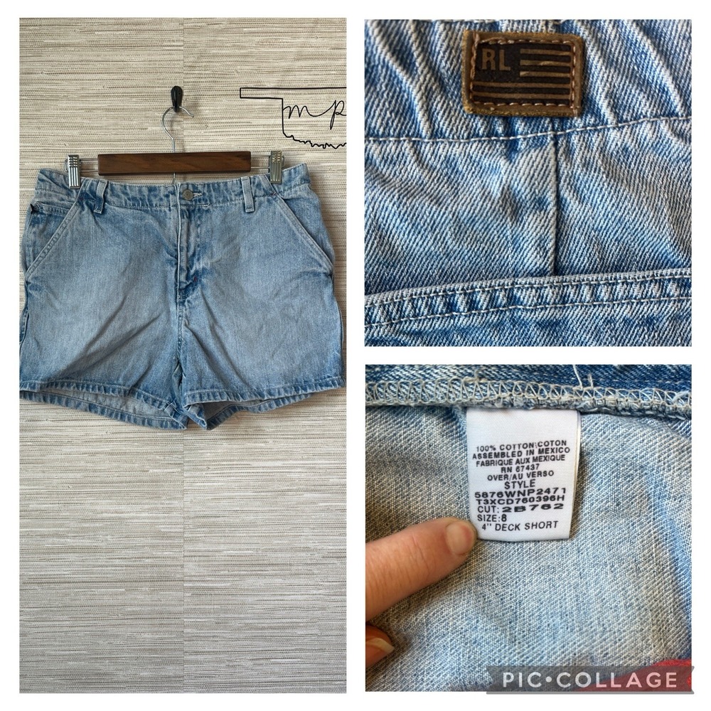 Polo by Ralph Lauren Blue Jean Shorts